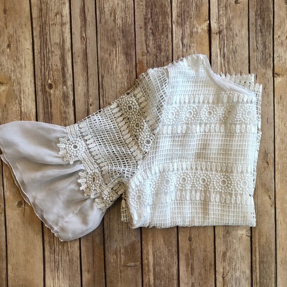 White Lace Top